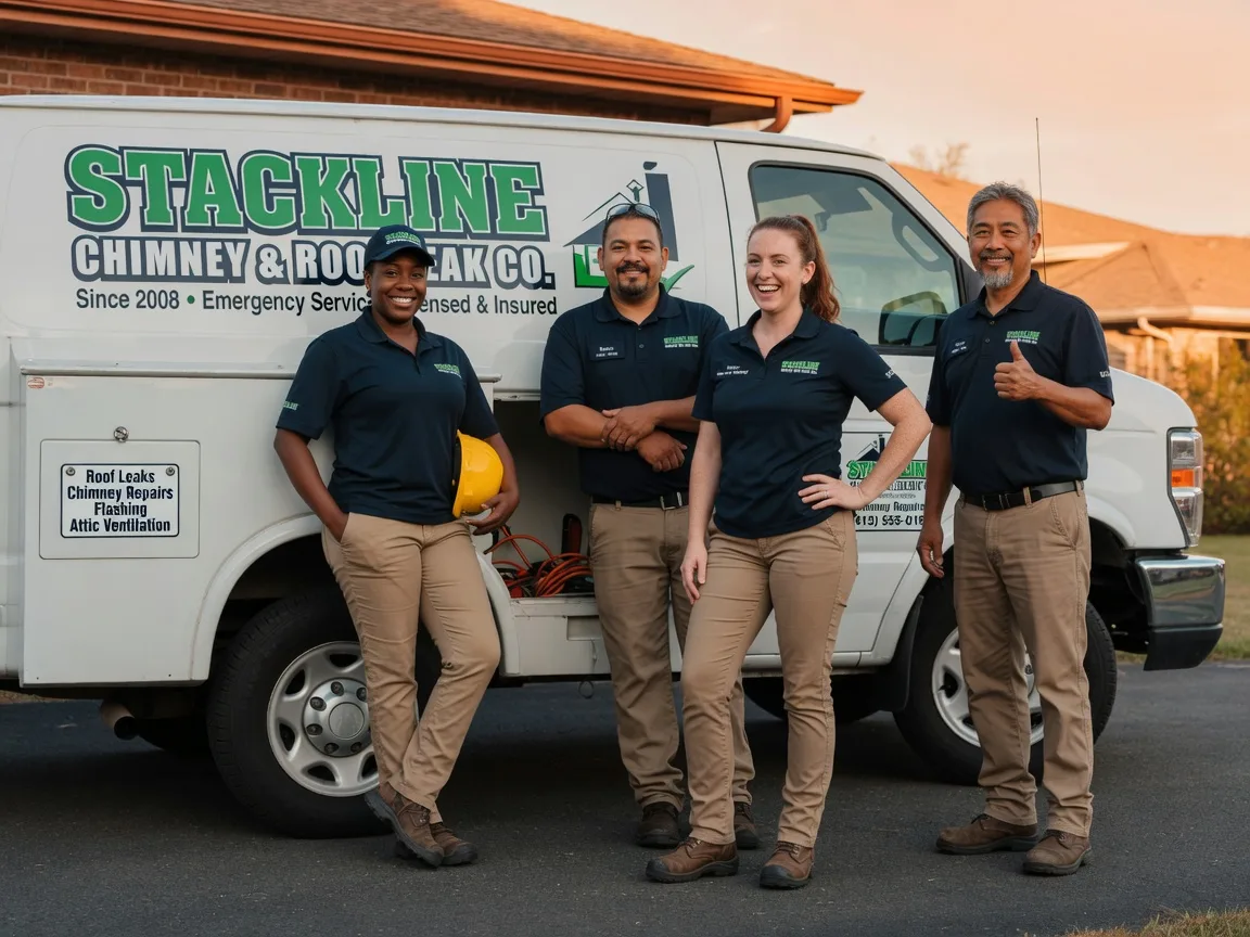 Chimney flashing repair company in Godwin, NC